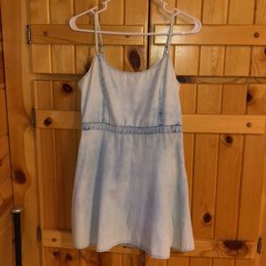 American eagle light denim dress